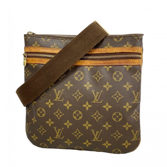 LOUIS VUITTON Brown Monogram Shoulder Bag - Picture 1 of 11